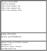 Sample label produced by DVLabel.