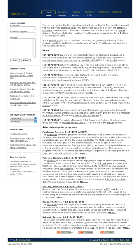 Bluebox CSS layout