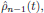 $\hat{\rho}_{n-1}(t)$